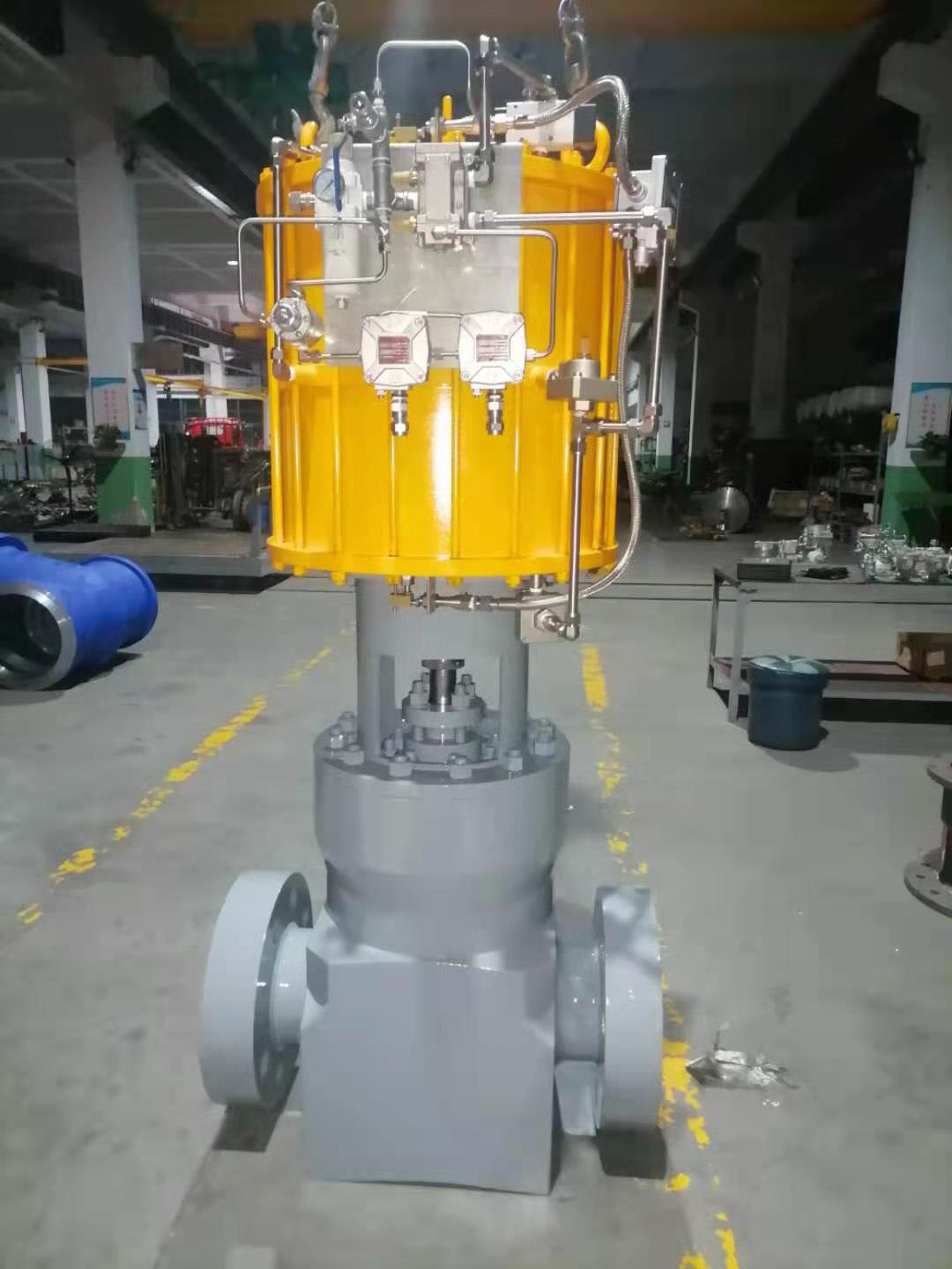 6”—2500LB，氣動高壓雙閘板閥閘閥